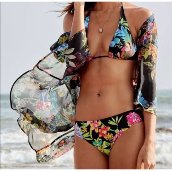 JOHNNY WAS BIKINI BOTTOMS-SIZE SMALL - Picture 6 of 10